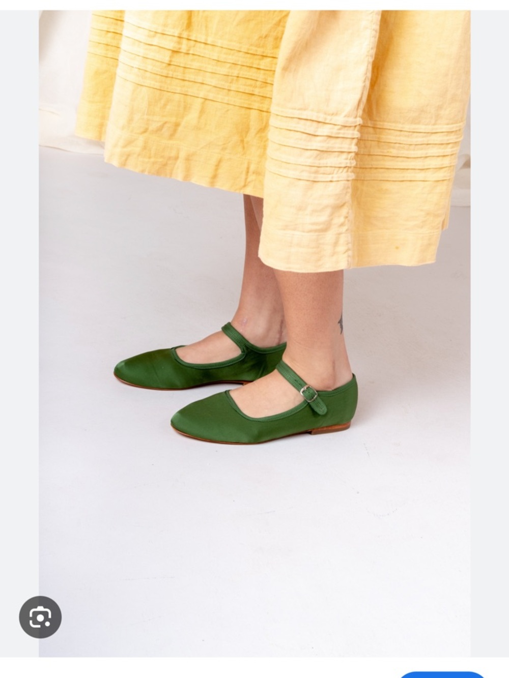 Caron Callahan “Ellie” Mary Jane flats in navy  nylon, 38, 7 (runs small)